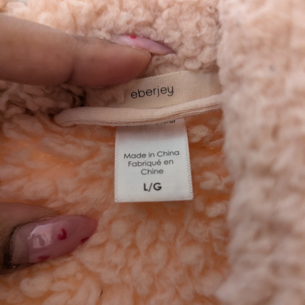 Eberjey Alpine Chic Sherpa Robe In Spanish - Picture 3 of 5